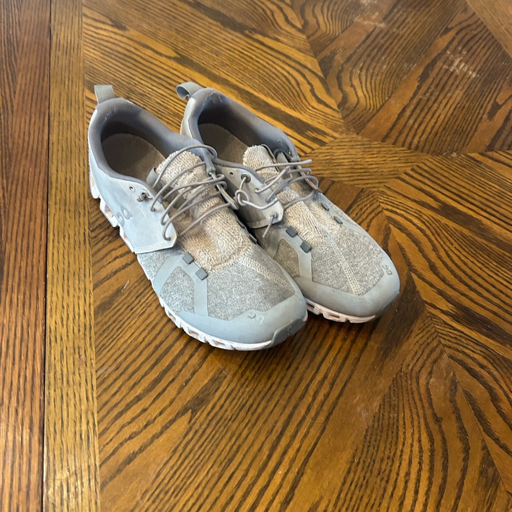On Cloud Cloudtec Speedbord Synthetic Terry Gray PWL YI Trainers Womens Sz 9.5